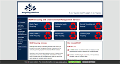 Desktop Screenshot of mgmrecycling.com