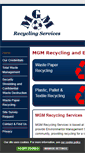 Mobile Screenshot of mgmrecycling.com